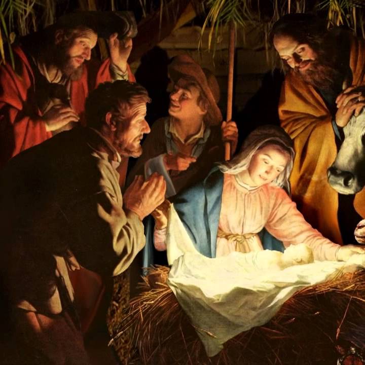 Jesus Christ In Manger - HD Wallpaper 