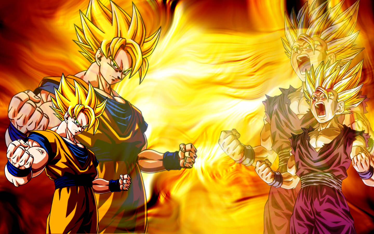 Dragon Ball Z Wallpaper - Dragon Ball Z Wallpapers For Desktop - HD Wallpaper 