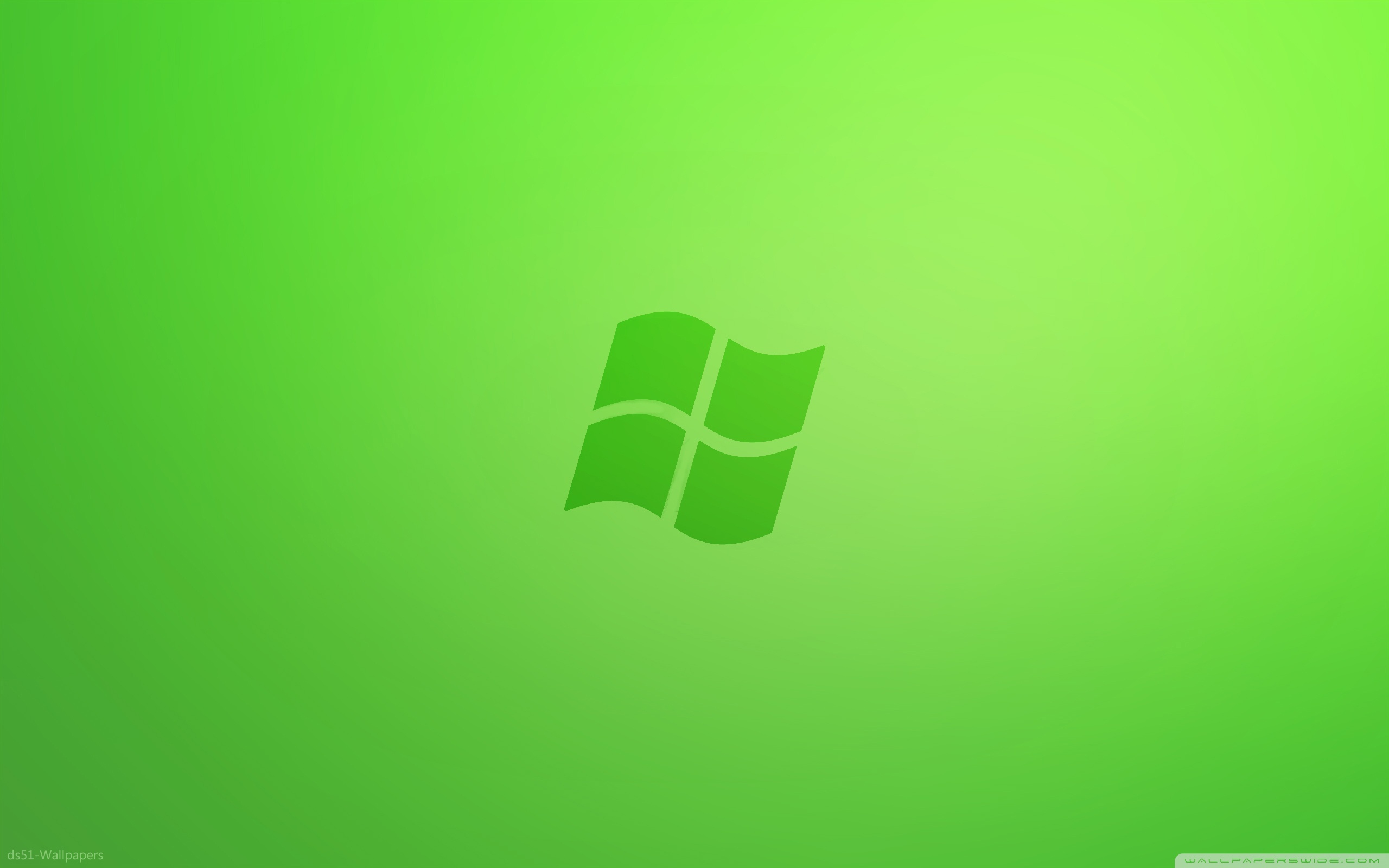 Windows 7 Green Wallpaper 4k - 2560x1600 Wallpaper 