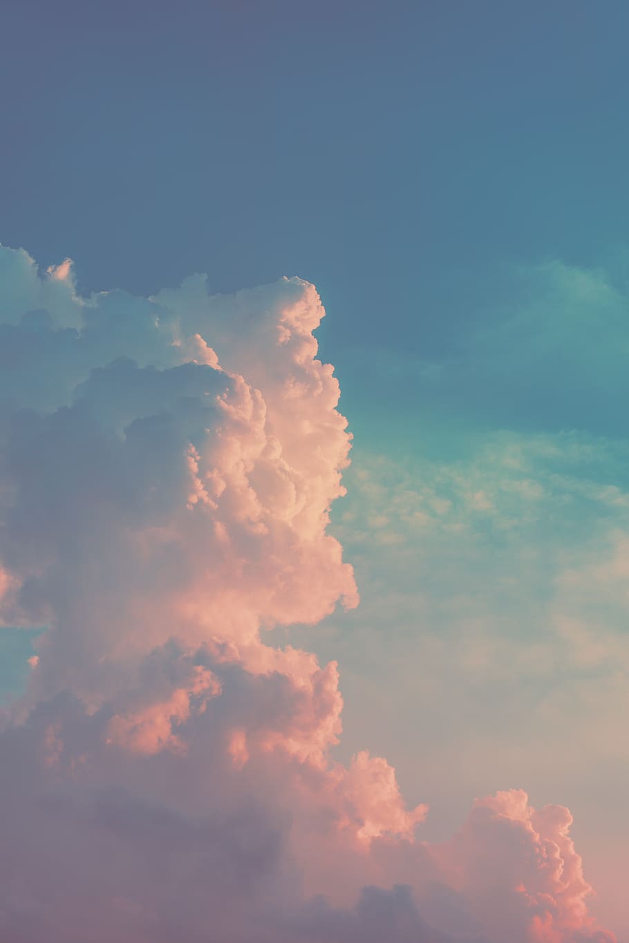 sky pastel clouds wallpaper blue pink aesthetic clean music player  wallpaper pin  Pink music wallpaper Pink wallpaper iphone Pastel pink  aesthetic