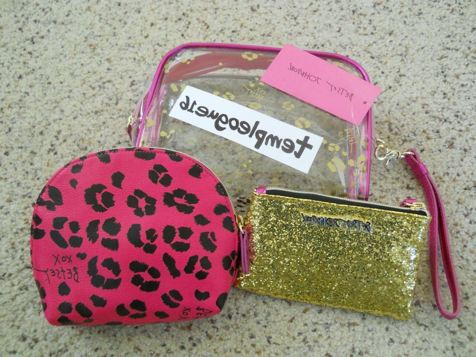 New Cosmetic Trio Clutch Bag Animal Print - Coin Purse - HD Wallpaper 