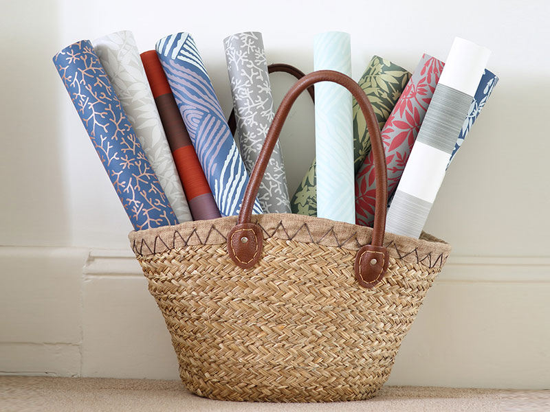 Farrow & Ball Wallpaper From Turner & Wood Decorators - Gift Basket - HD Wallpaper 