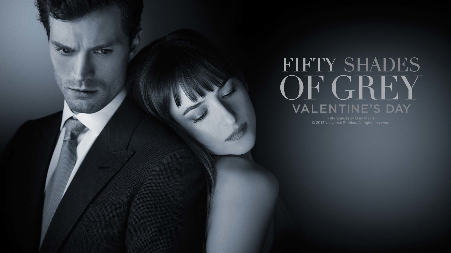 Fifty Shades Of Grey Dakota Johnson Jamie Dornan Wallpaper - Fifty Shades Of Grey - HD Wallpaper 