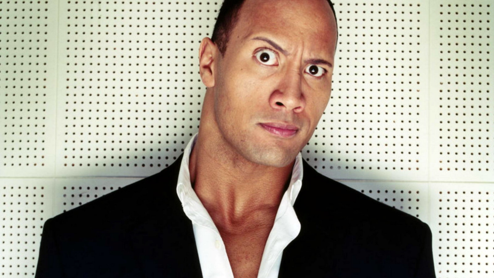 Dwayne Johnson Angry Look - HD Wallpaper 