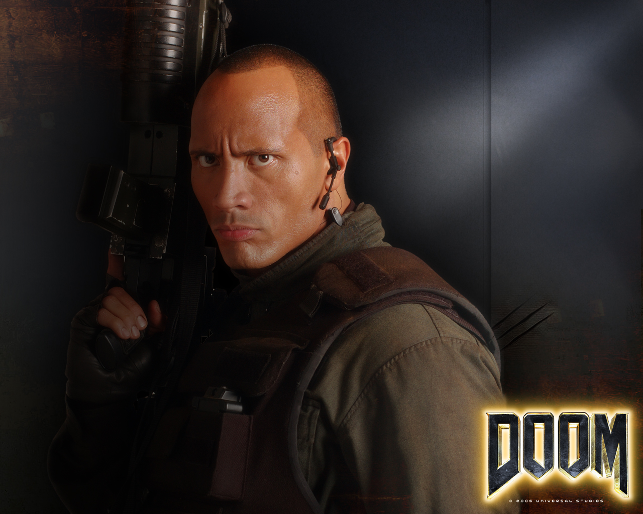 Dwayne Johnson Hd Wallpaper - Doom Movie Dwayne Johnson - HD Wallpaper 
