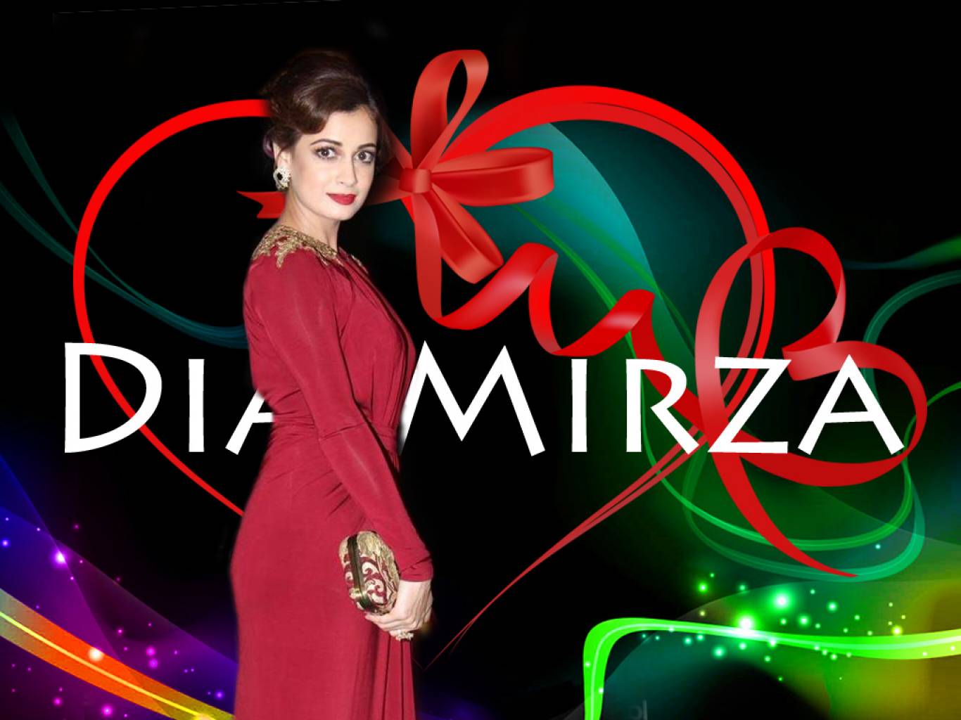 Diya Mirza Wallpapers - Masquerade Ball - HD Wallpaper 
