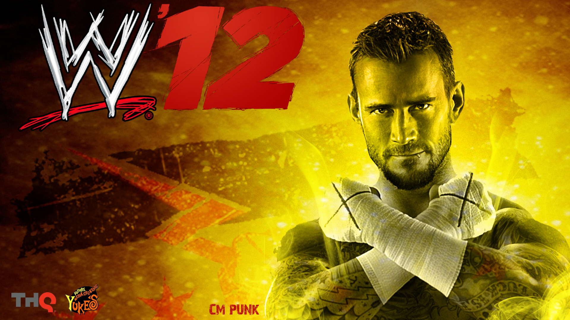 Cm Punk Cross Arms - HD Wallpaper 