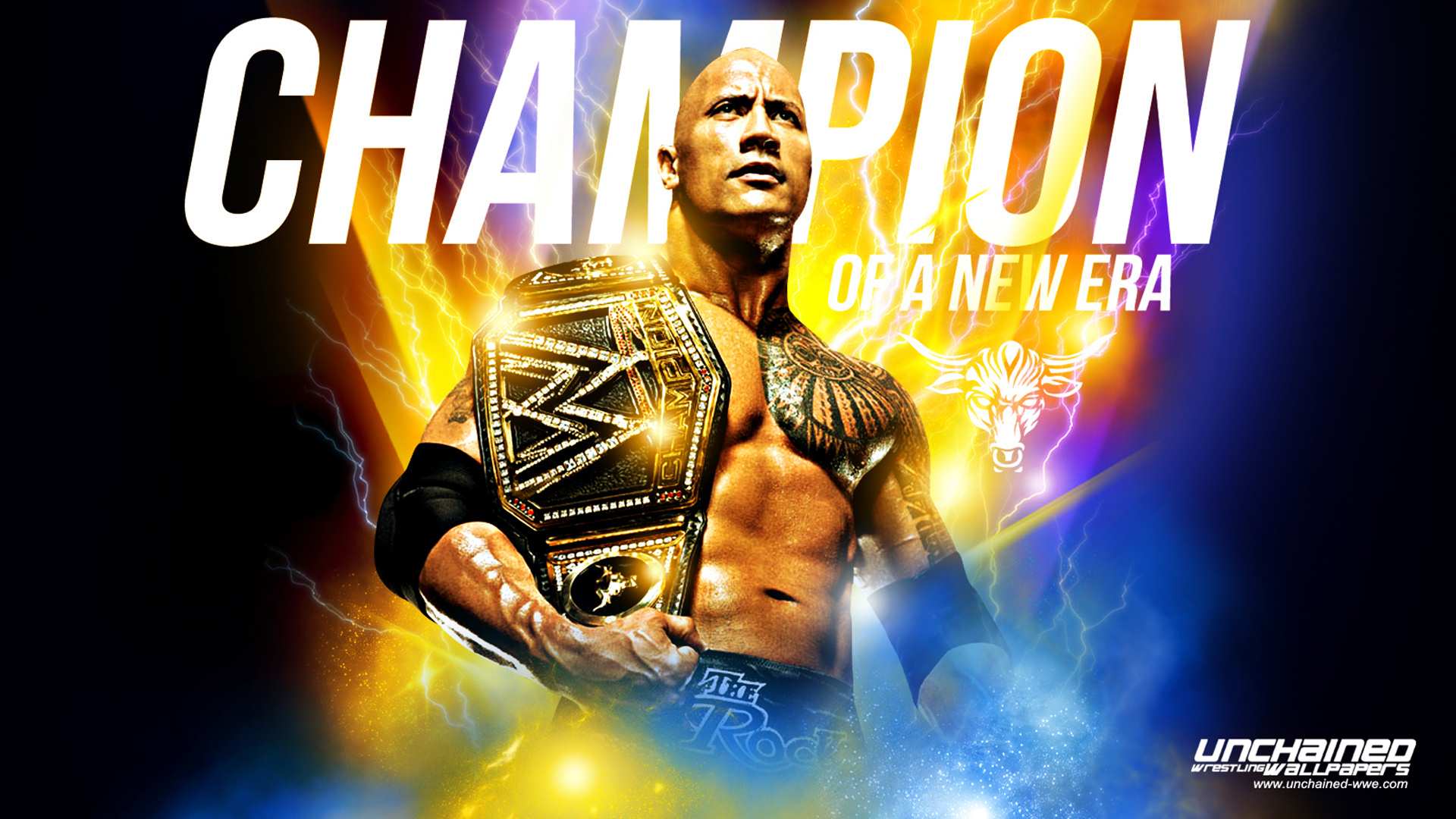The Rock Wallpapers Wwe - HD Wallpaper 