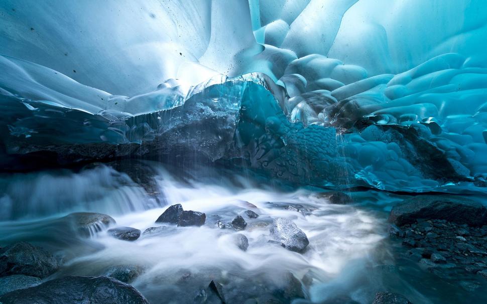 Ice Water River Rocks Stones Iphone Wallpaper,rivers - Ice Water Rive Pcs - HD Wallpaper 