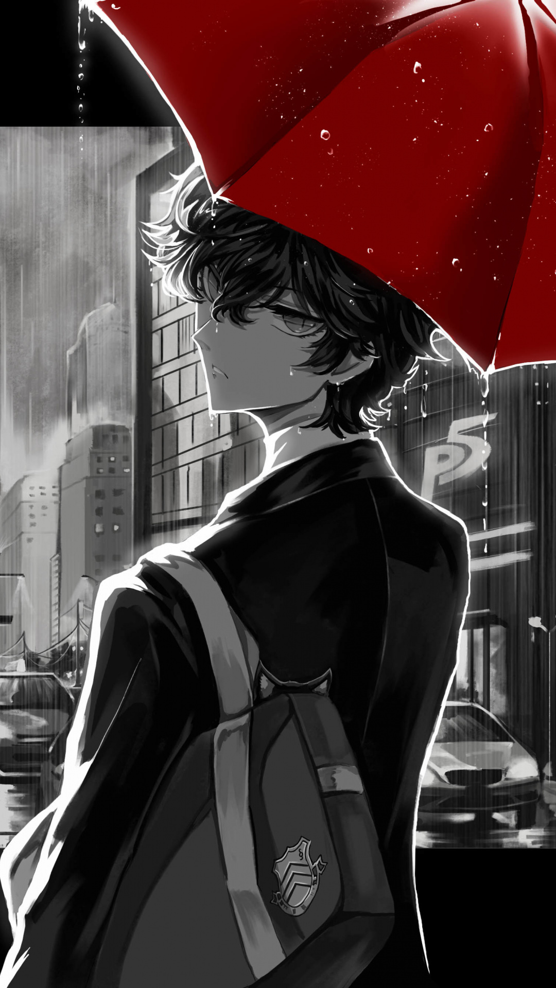 Persona 5, Video Game, Akira Kurusu, Wallpaper - HD Wallpaper 