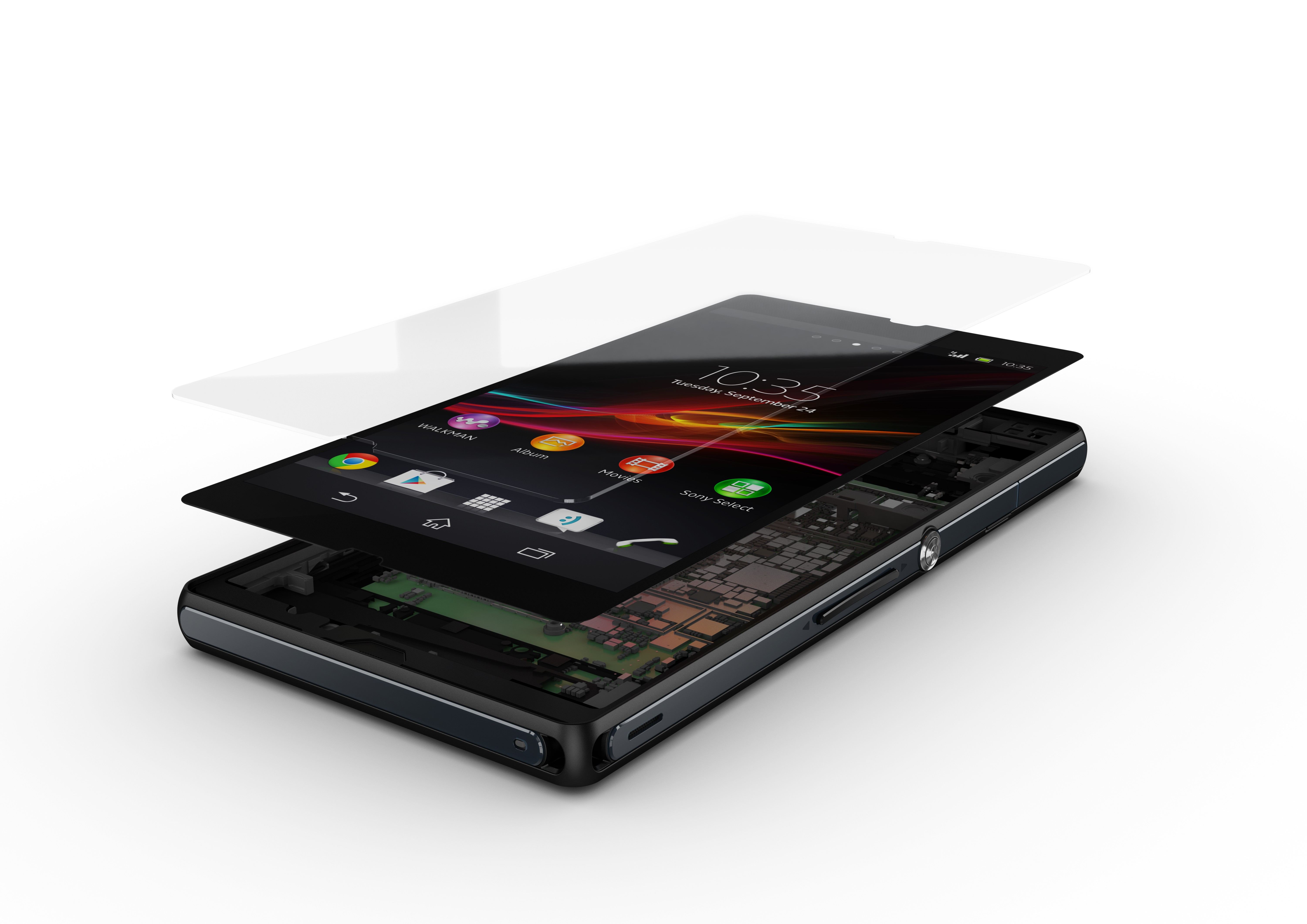 Sony Xperia Z Laying Hd Wallpaper Wallpaper Hd - Mobile Phone - HD Wallpaper 