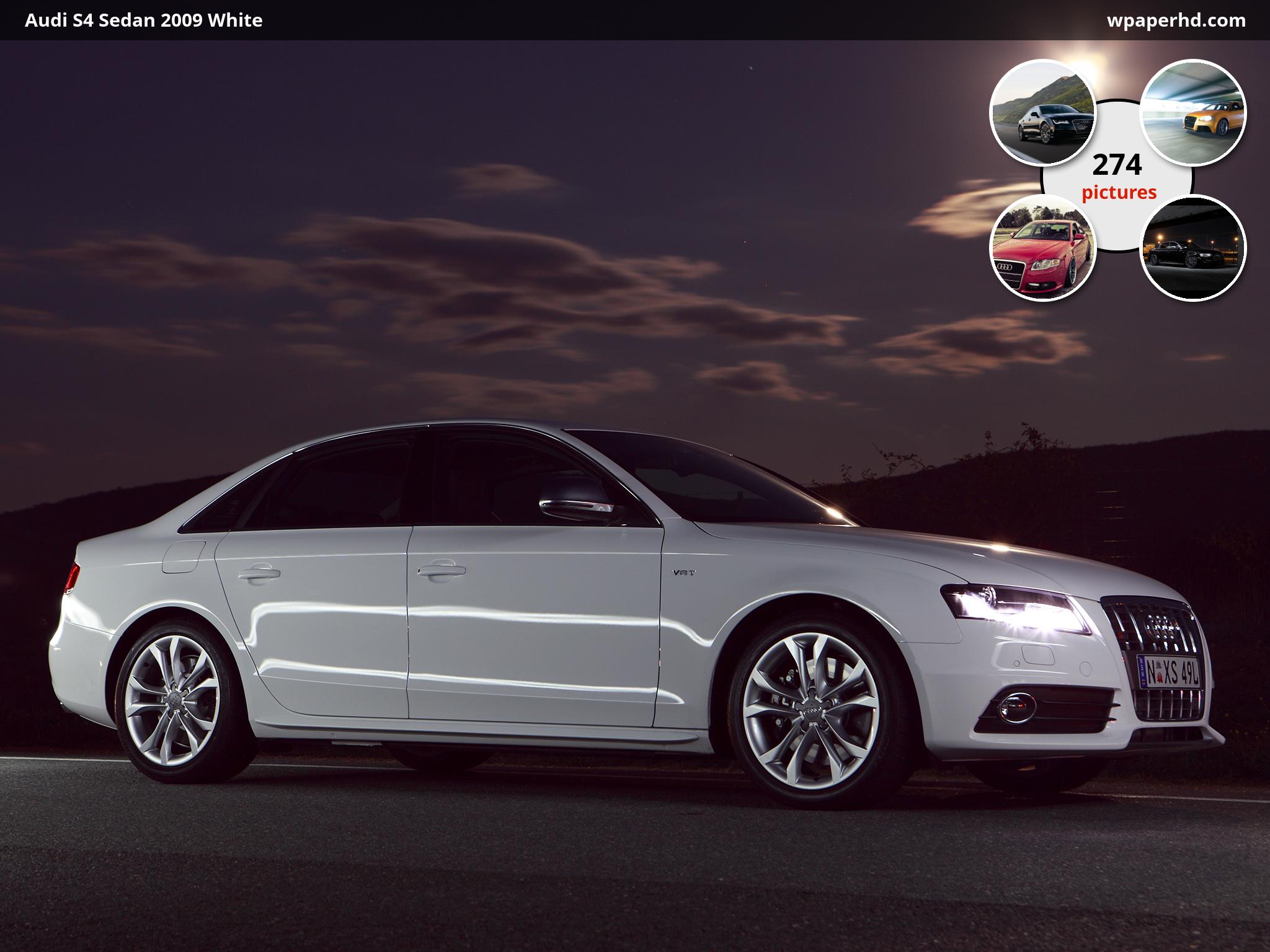 Audi S4 Sedan 2009 - HD Wallpaper 