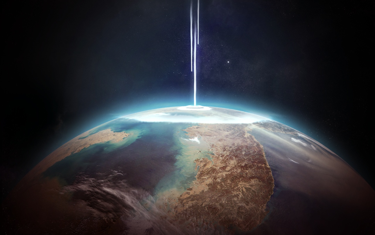 Collision From Outer Space Wallpapers - Asteroid On Impact Png - HD Wallpaper 