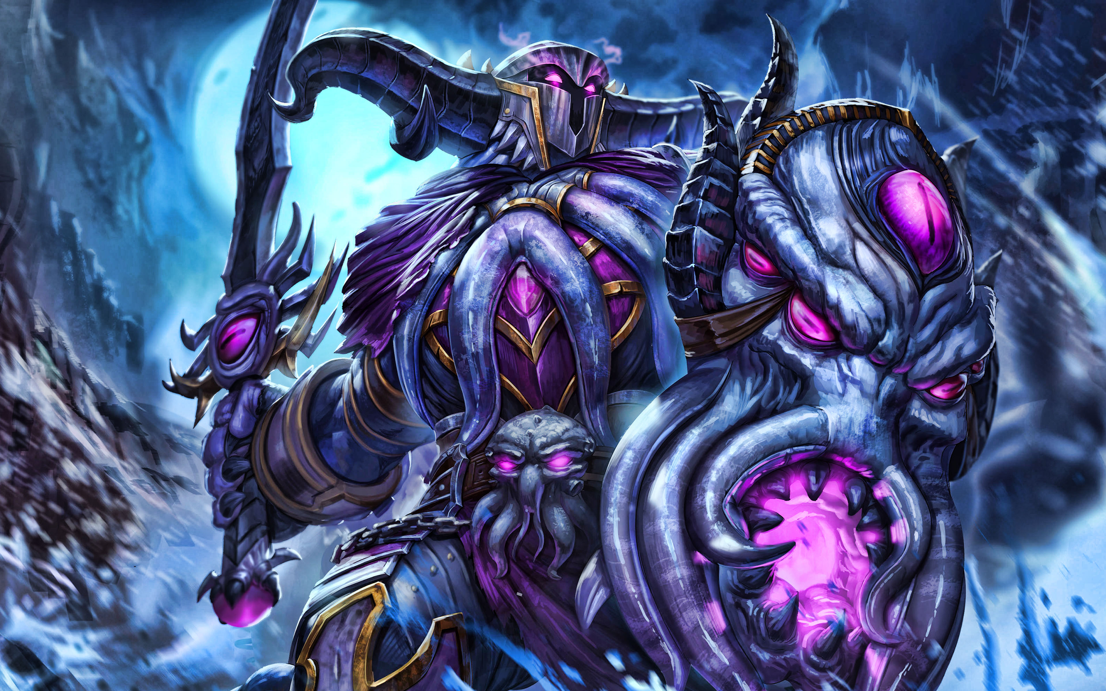 Abyssal Knight Ares, 4k, Smite God, 2019 Games, Smite, - Ares Smite Skins - HD Wallpaper 