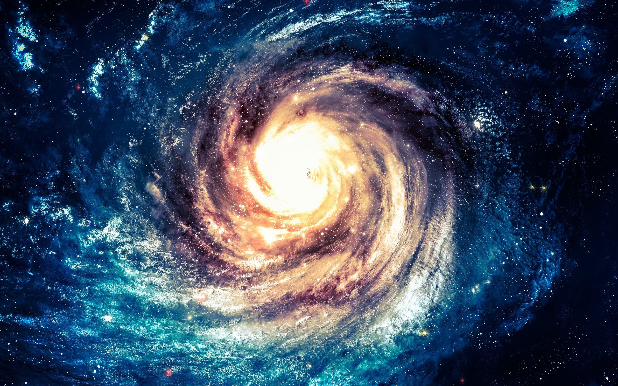 Blak Hole Galaxy Space Stars - Star Cloud Swirl - HD Wallpaper 