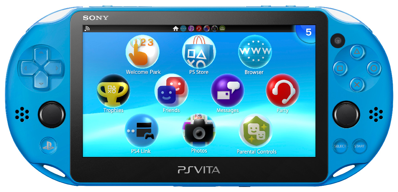 Hd Quality Wallpaper - Blue Ps Vita - HD Wallpaper 