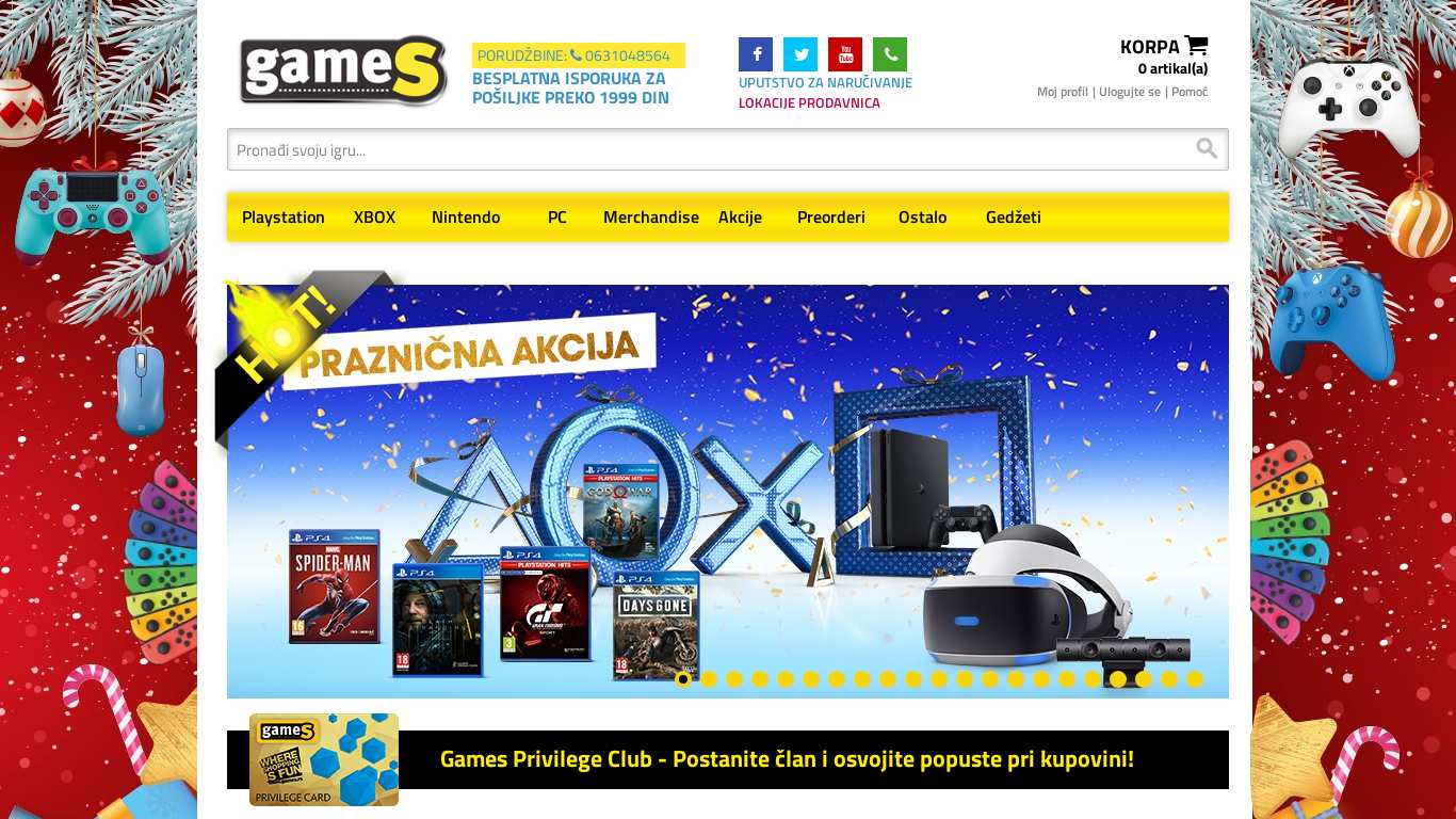 Games Prodavnica - HD Wallpaper 