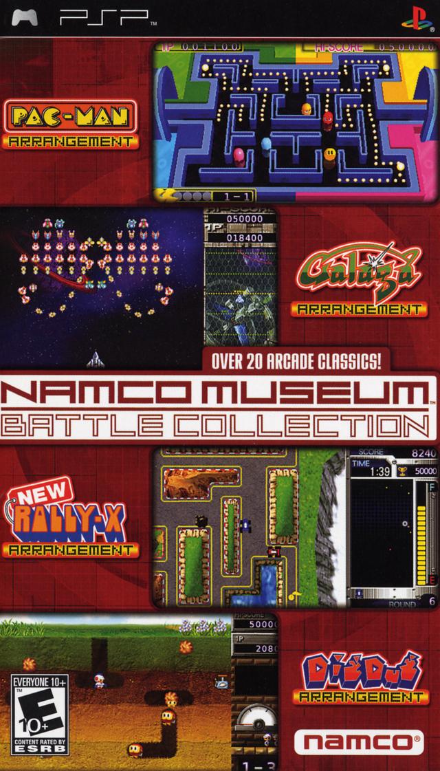 Images Of Namco Museum - Namco Museum Battle Collection Psp - HD Wallpaper 