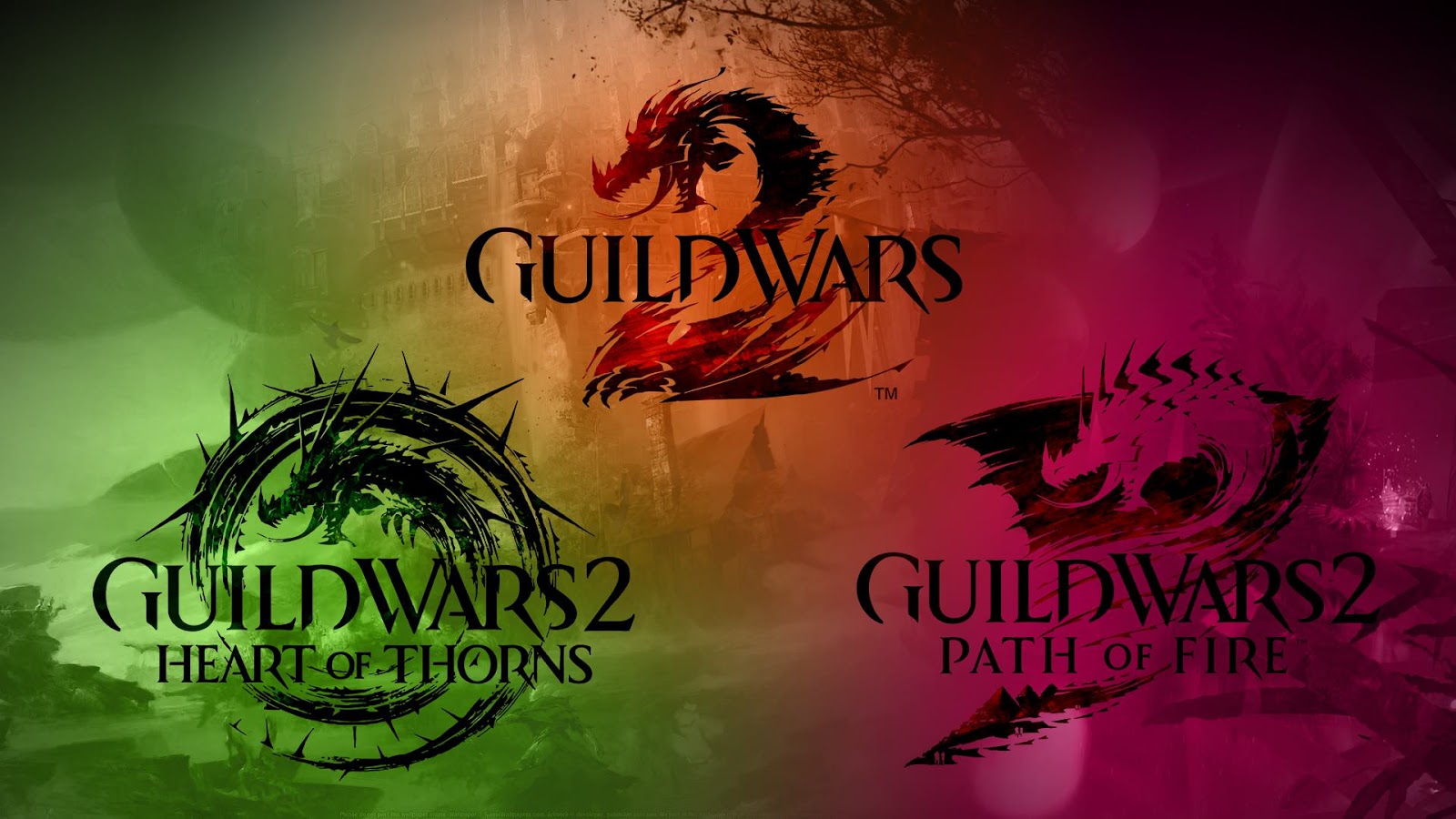 Guild Wars 2 Path Of Fire Psp Wallpaper - Guild Wars 2 Path Of Fire - HD Wallpaper 