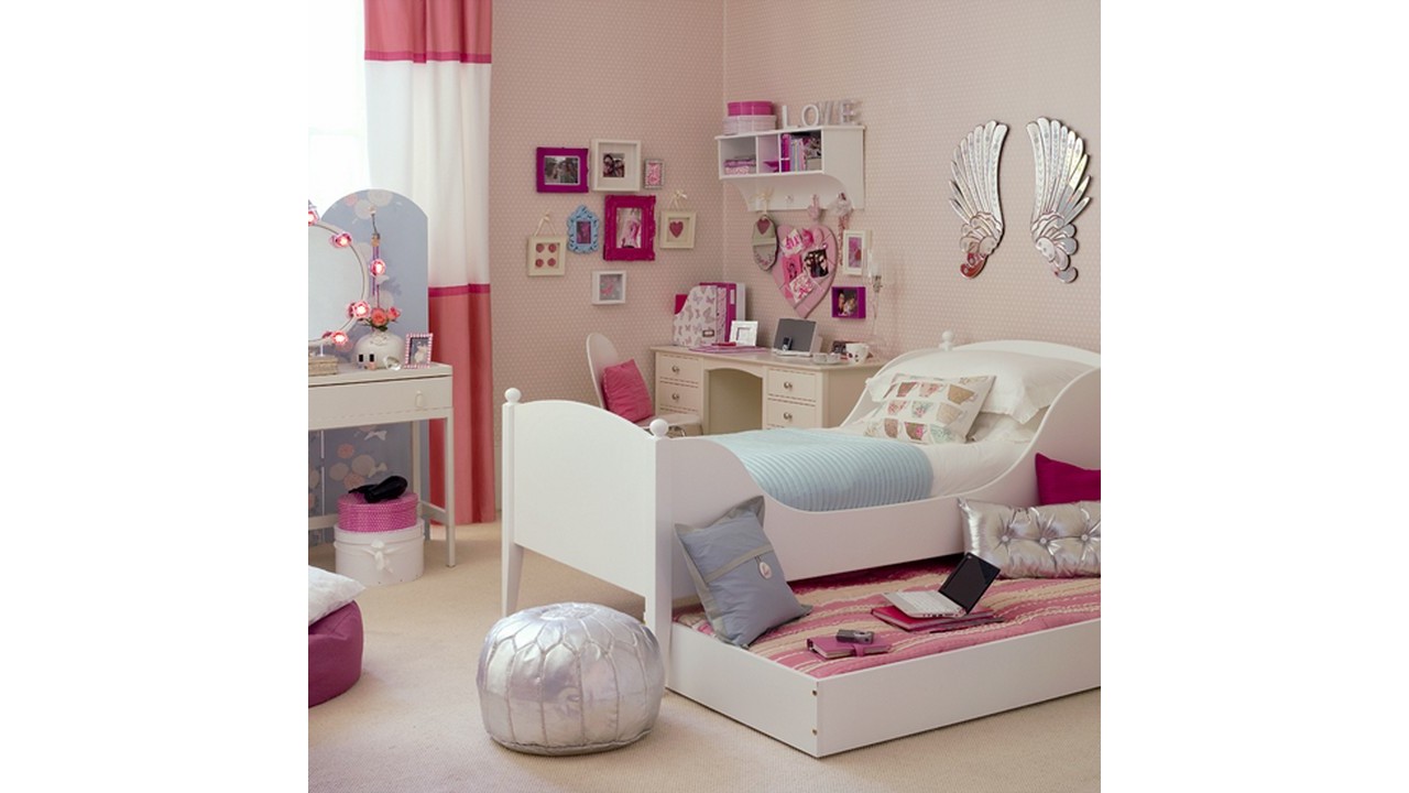 Girl Bedroom Ideas For Small Room - Girl Bedroom Pull Out Bed - HD Wallpaper 