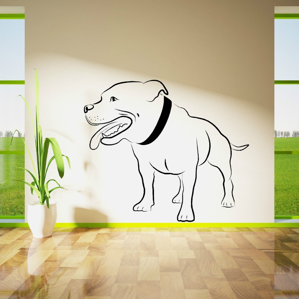 Staffordshire Bull Terrier Design - HD Wallpaper 