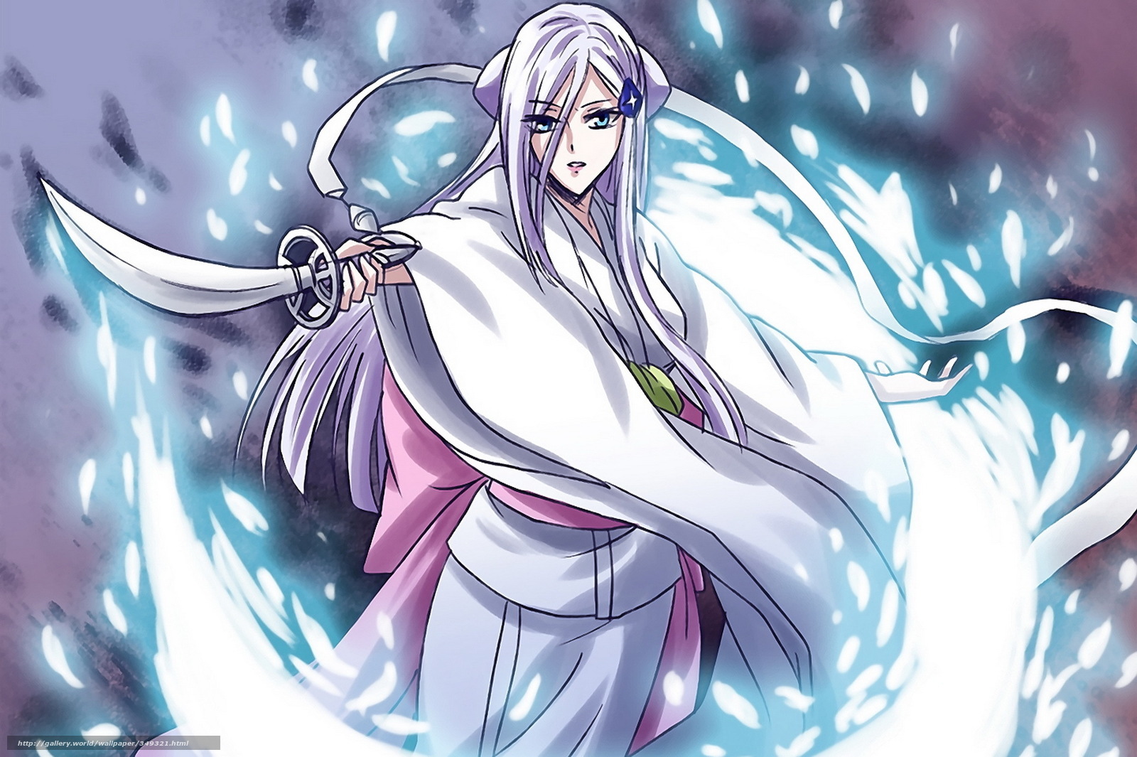 Download Wallpaper Bleach Free Desktop Wallpaper In - Bleach Sword Human Form - HD Wallpaper 