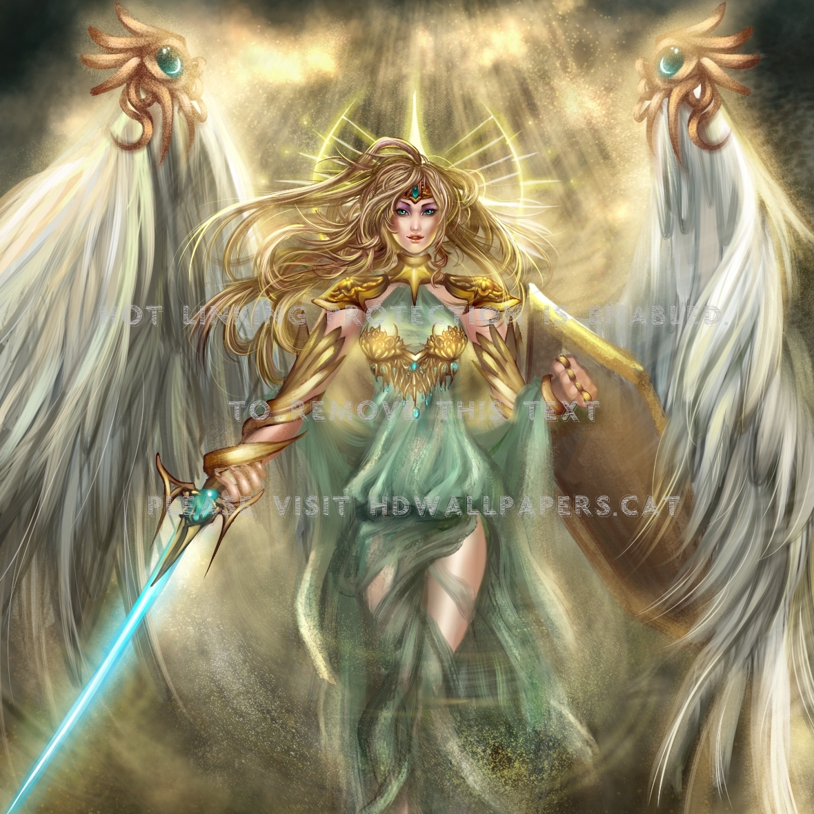 Arcangel Lovely Feather Nice Realistic Girl - Art - HD Wallpaper 