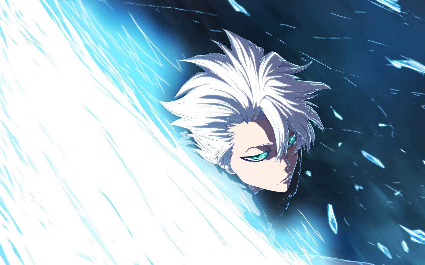 Wallpaper Toshiro Hitsugaya, Bleach, Shinigami, Art - Toshiro Hitsugaya Wallpaper Iphone - HD Wallpaper 