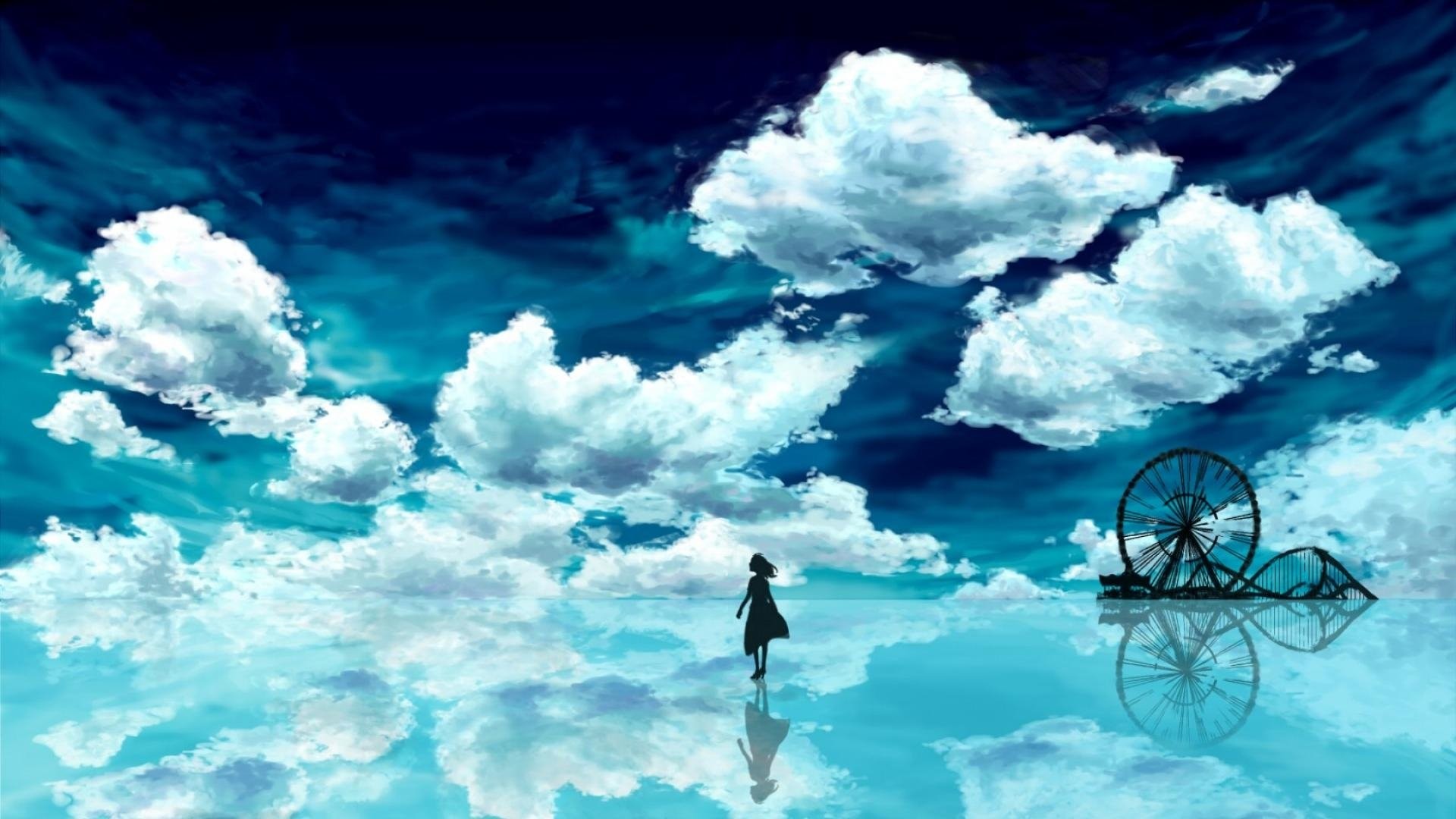 1920x1080, Anime - Anime Scenery - HD Wallpaper 