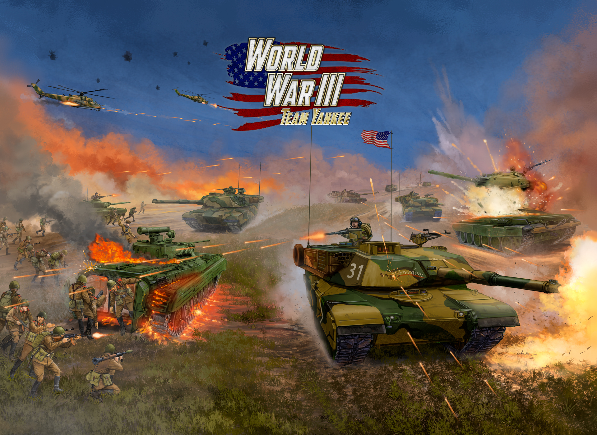 World War 3 Team Yankee - HD Wallpaper 