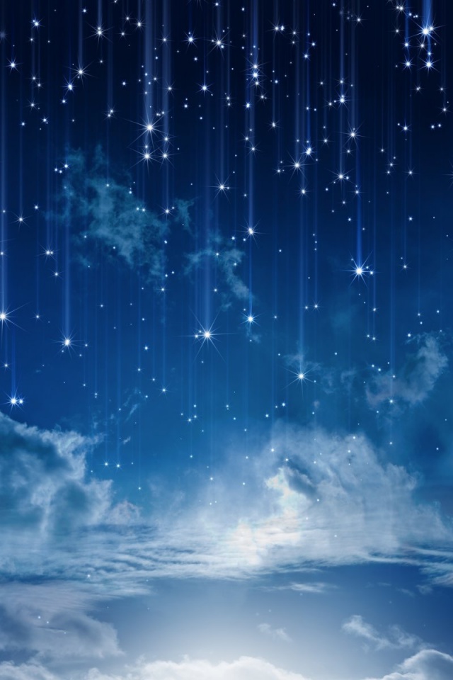 Iphone Moon And Stars - 640x960 Wallpaper Iphone Moon And Stars - 640x960 Wallpaper