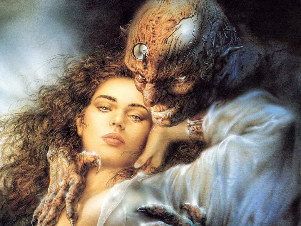 Luis Royo Wallpapers, Luis Royo37 1024 X - Luis Royo Demon - HD Wallpaper 