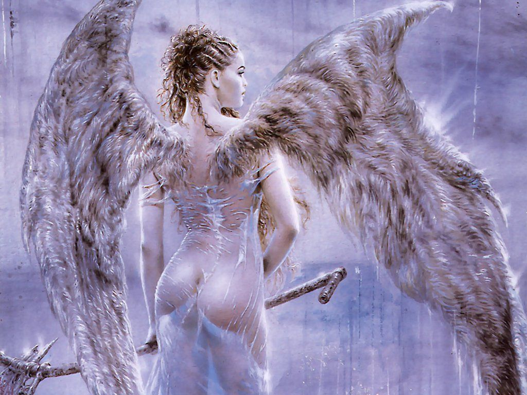 Luis Royo Fallen Angel Iv - HD Wallpaper 
