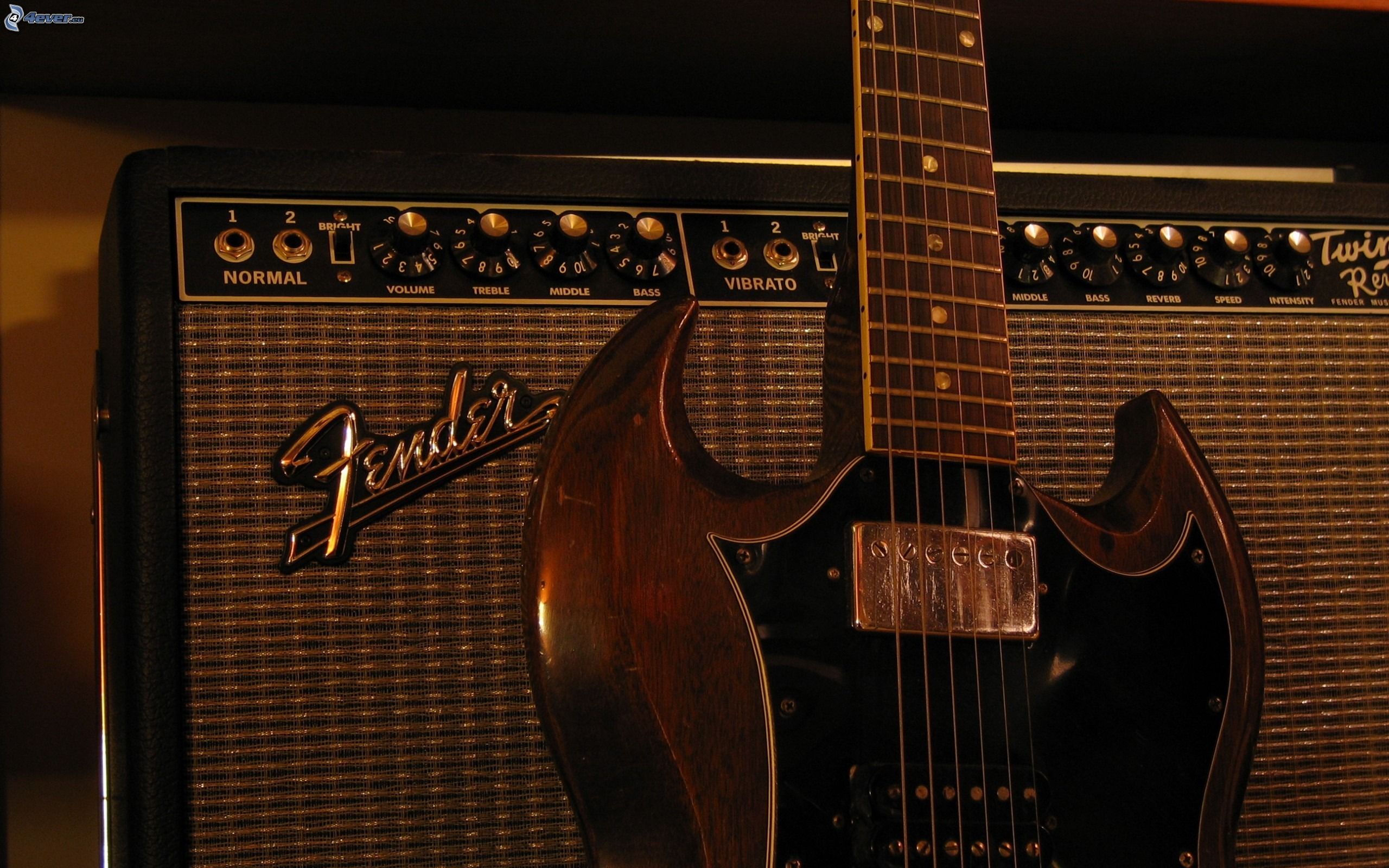 Electric Guitar, Guitar Amplifier - Sg Guitar - HD Wallpaper 