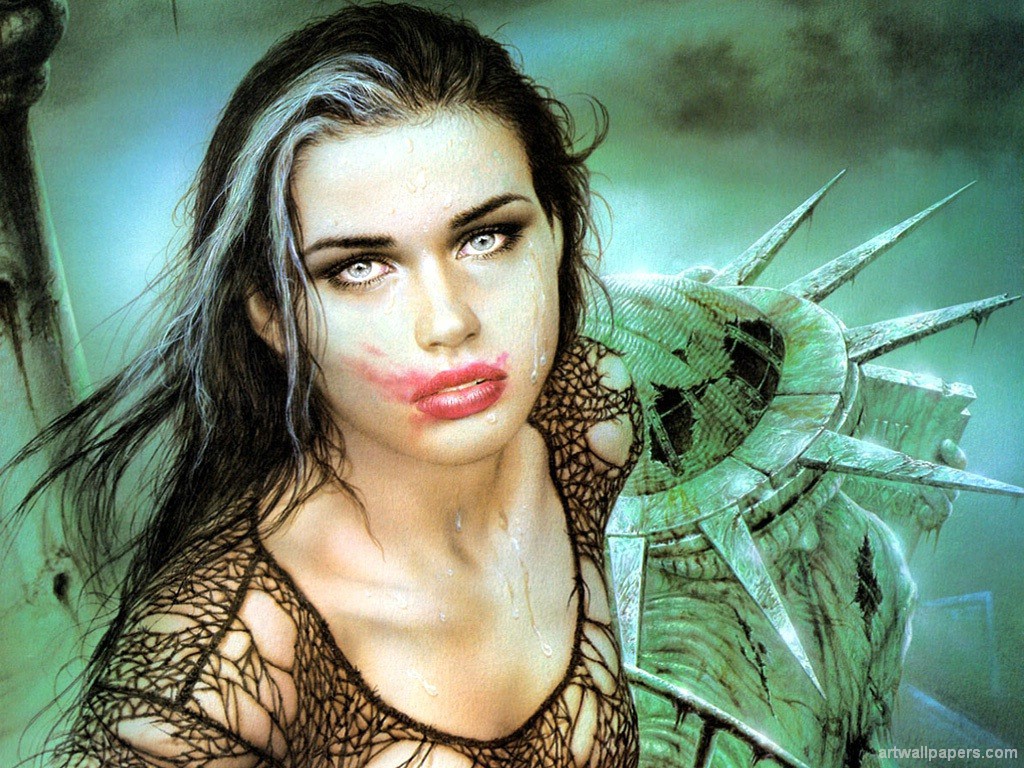 Luis Royo Liberty - HD Wallpaper 