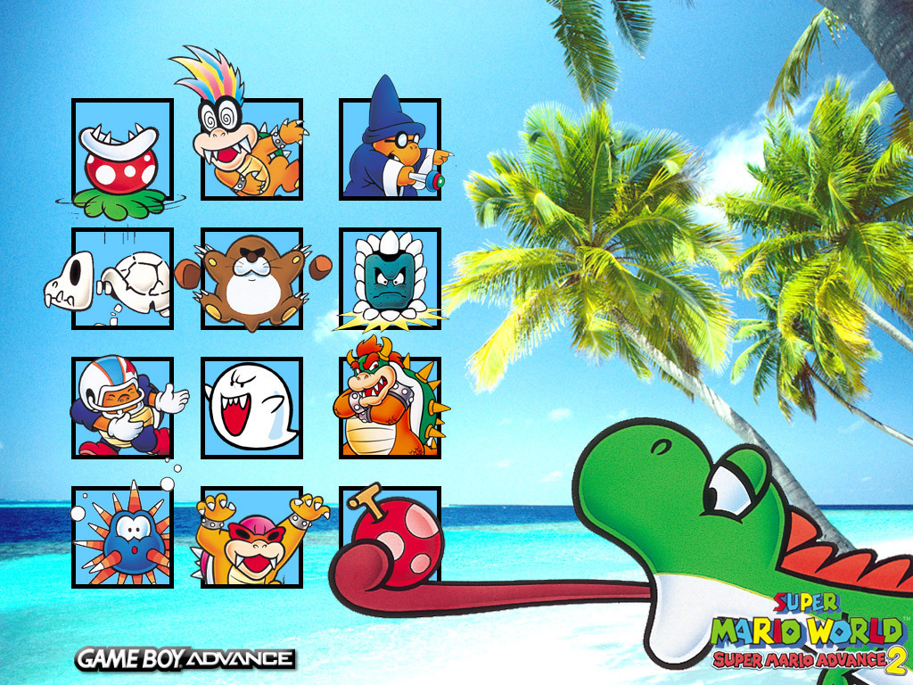 Super Mario World - Super Mario Advance Background - HD Wallpaper 