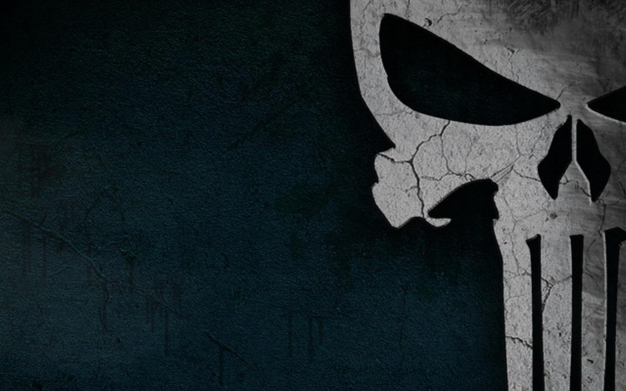 Grey Punisher Skull - HD Wallpaper 
