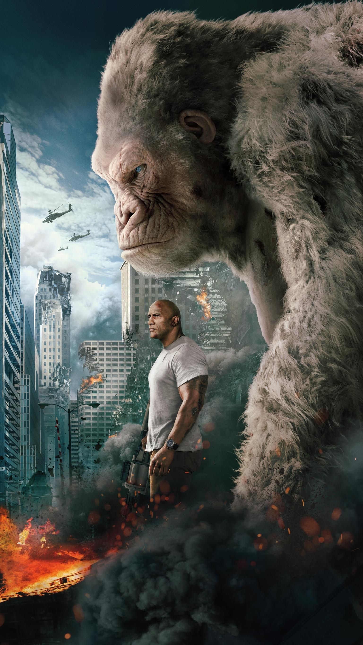 Rampage Movie Poster - HD Wallpaper 