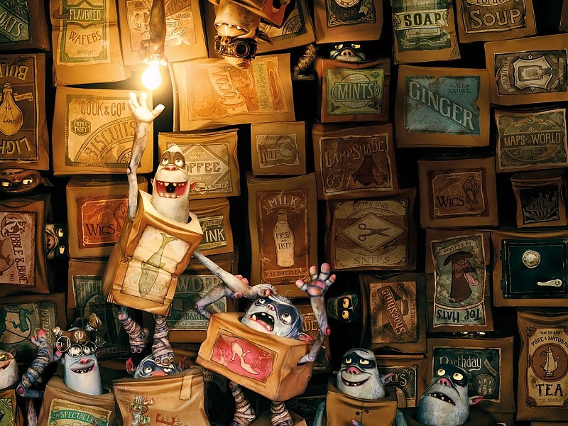 Las Imágenes Boxtrolls Películas Hd Wallpaper Fondo - Boxtrolls Movie Poster - HD Wallpaper 