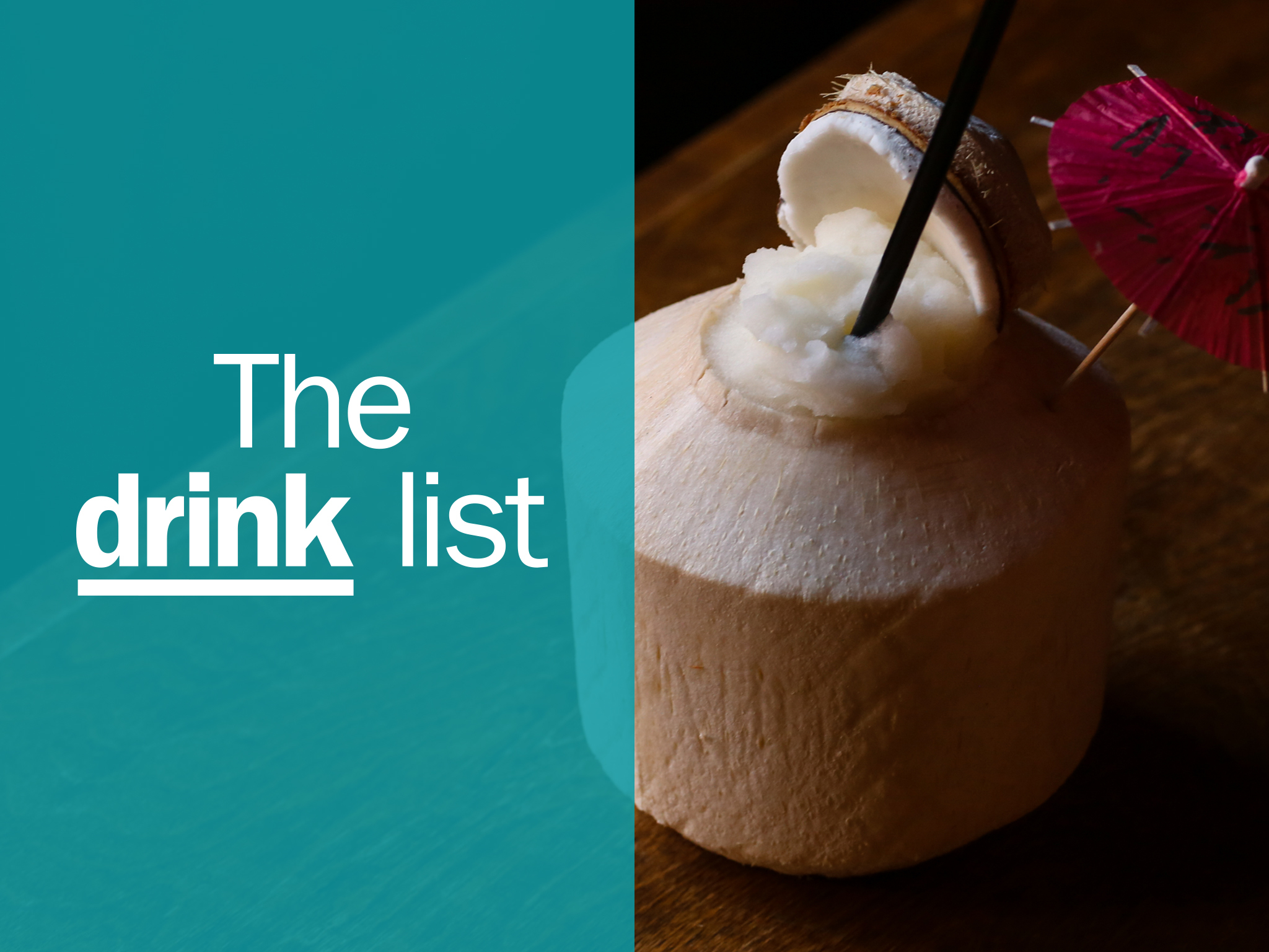 Club Drink Menu Best Cocktail Menu Designs - HD Wallpaper 