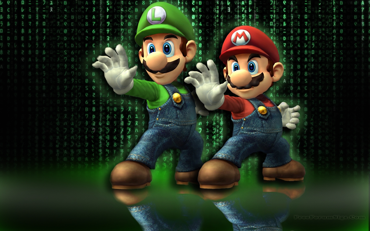 Mario And Luigi Wallpaper Hd - HD Wallpaper 