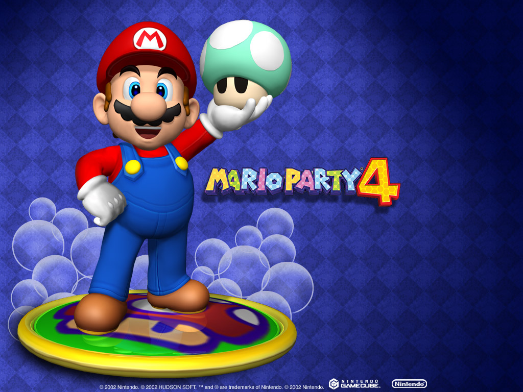 Luigi Mario Party 4 - HD Wallpaper 