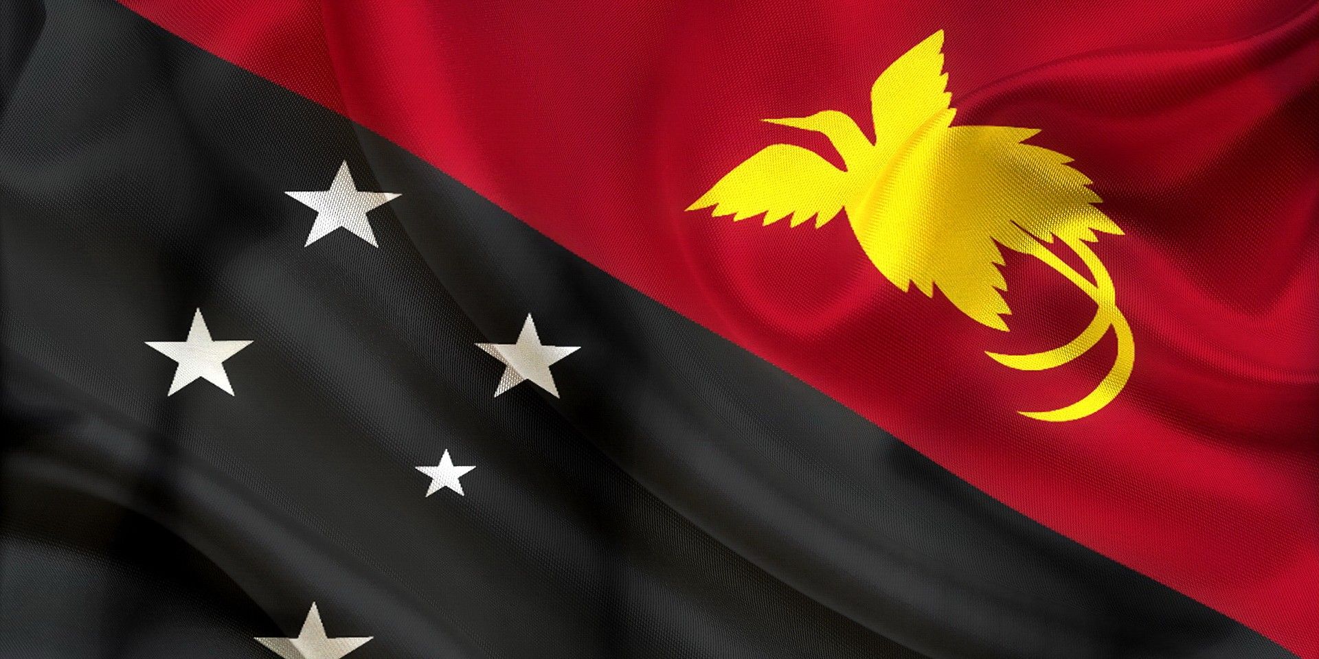 Papua New Guinea Flag - HD Wallpaper 