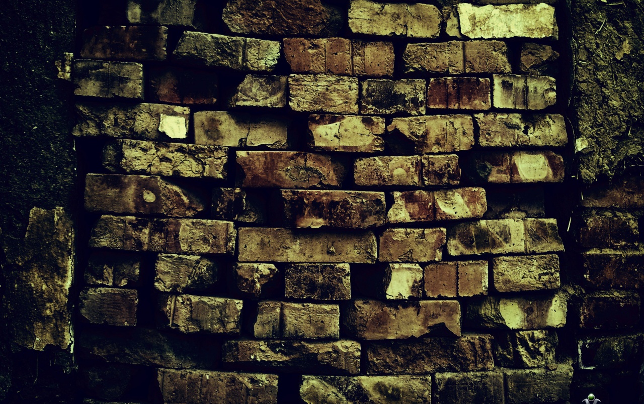 Pared De Ladrillo Patrón Decay Ruin Wallpapers - Creepy Brick Wall - HD Wallpaper 