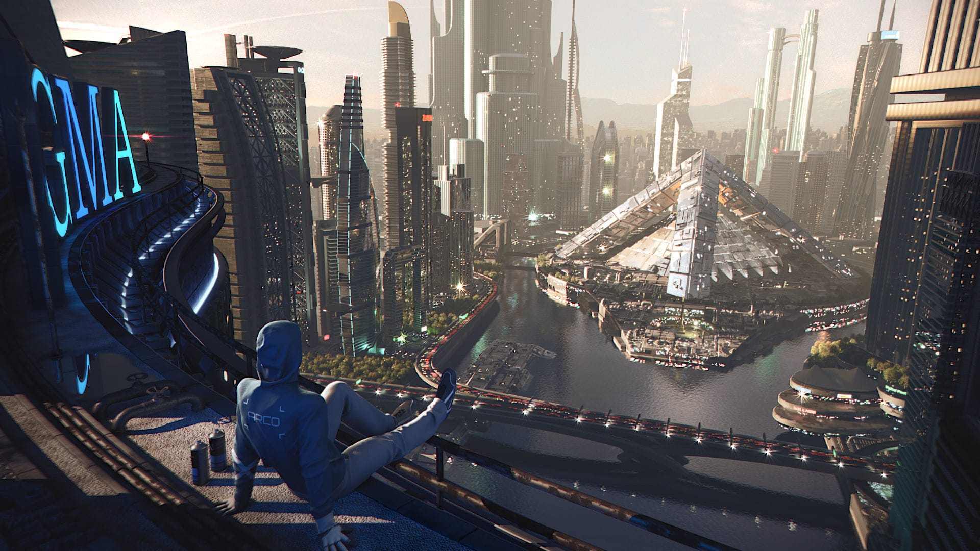 Future City Chaos - HD Wallpaper 