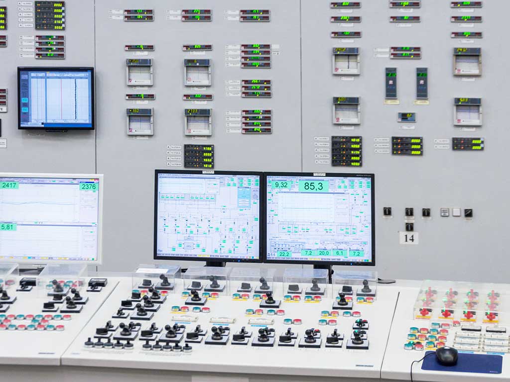 Painel De Controle Usina Nuclear - HD Wallpaper 