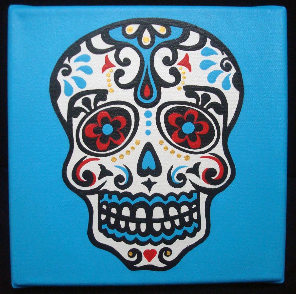 Powerpoint Dia De Los Muertos Background - HD Wallpaper 