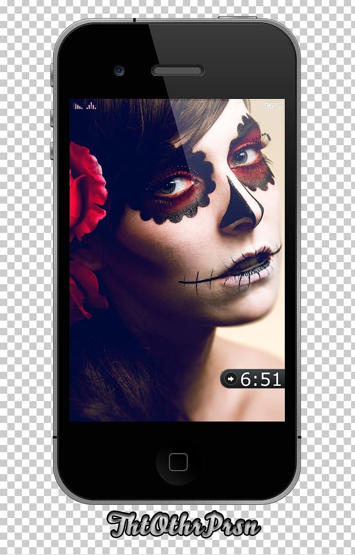 La Calavera Catrina Day Of The Dead Skull Halloween - HD Wallpaper 