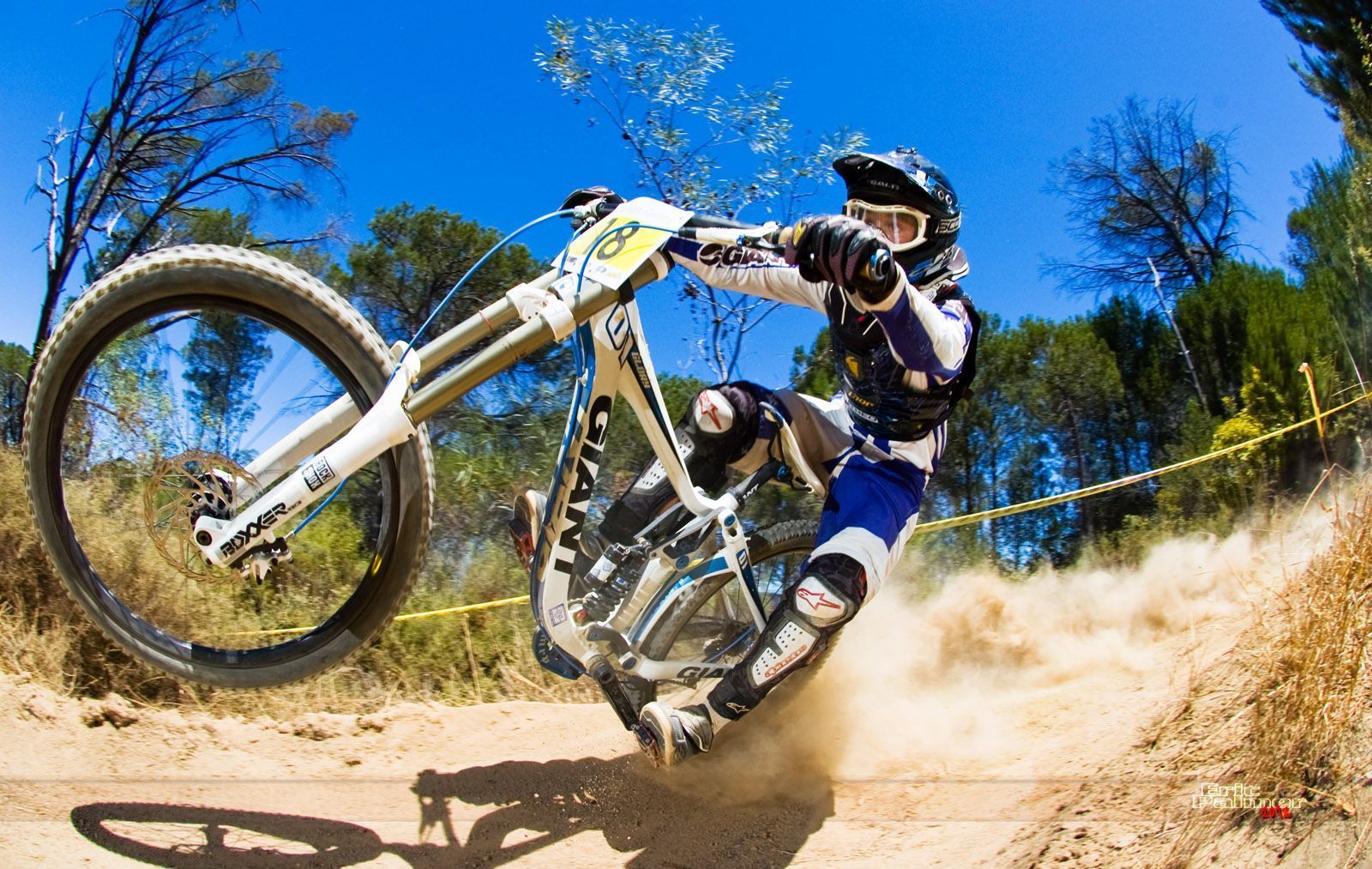 Downhill Mountain Bike - HD Wallpaper 