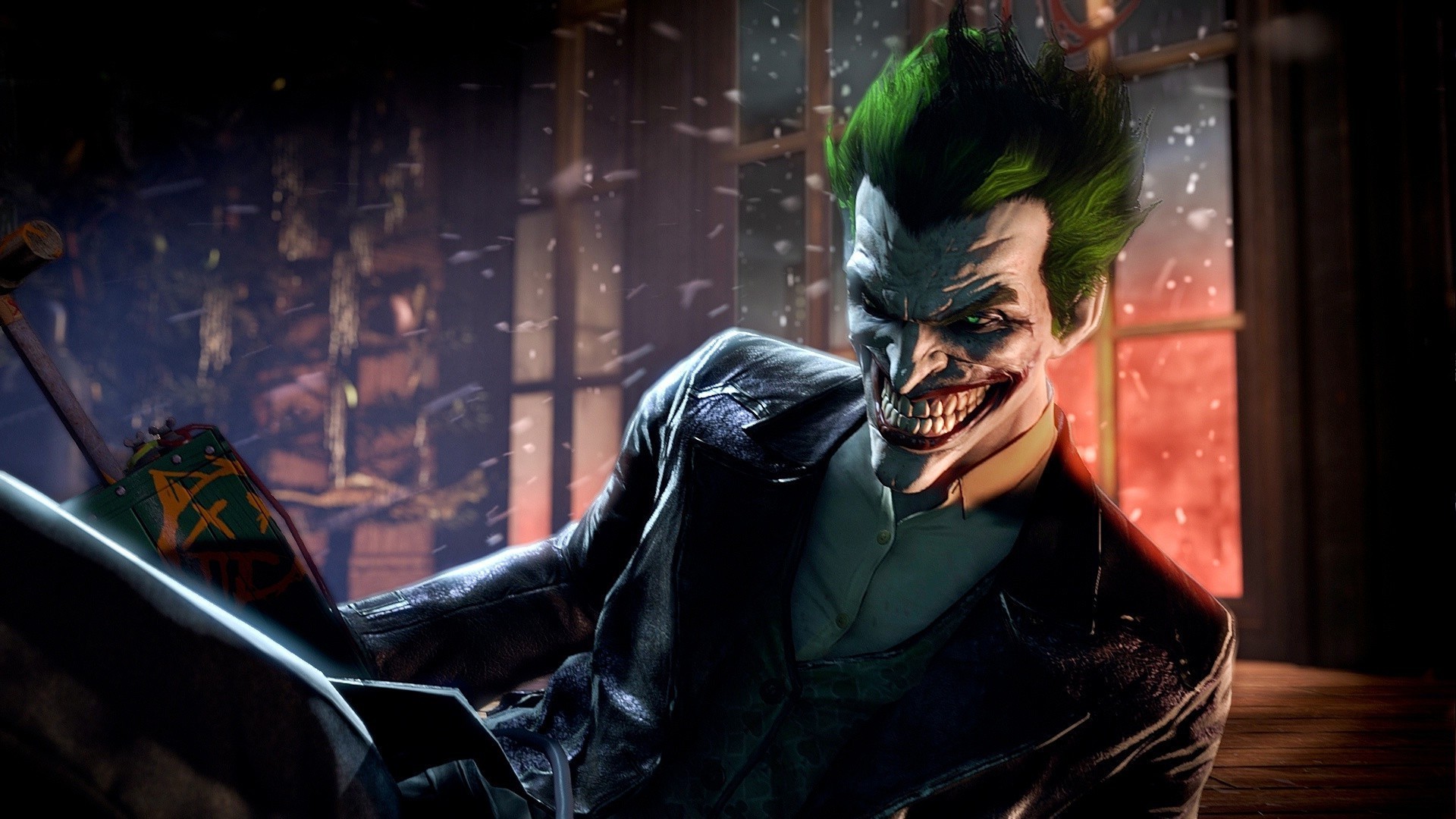Batman Arkham Origins Wallpaper Joker - HD Wallpaper 